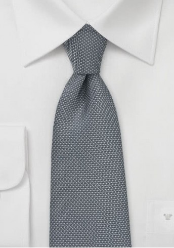 Krawatte anthrazit strukturiert