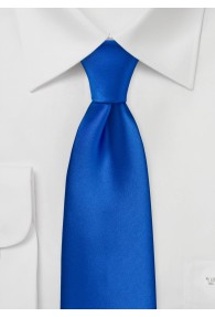 Krawatte monochrom königsblau