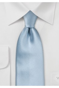 Krawatte MIkrofaser hellblau