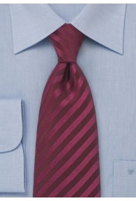 Clip-Krawatte bordeaux