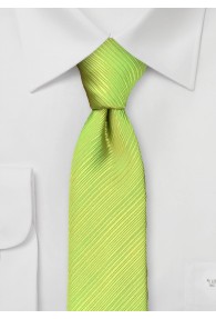 Krawatte Seide hellgrün Lamellen