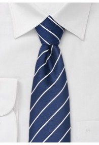 Elegance schmale Krawatte in marine