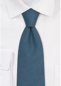 Leinenkrawatte für Kinder in Blau