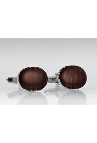 Stylische Cufflinks rostrot