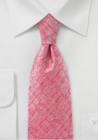 Krawatte rauhe Oberfläche  rosa