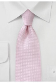 Krawatte Struktur blassrosa