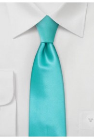 Schmale Krawatte in mintgrün