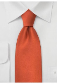 Limoges Clip-Krawatte rot-orange
