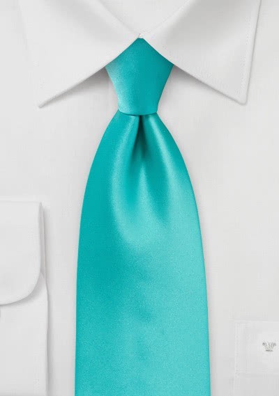 Clip-Krawatte in mintgrün