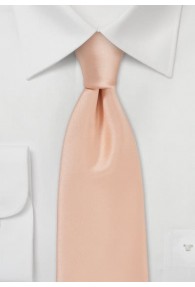 Elegante Krawatte in lachs
