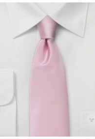 Businesskrawatte monochrom Poly-Faser rosa