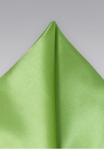 Ziertuch italienische Seide unifarben waldgrün