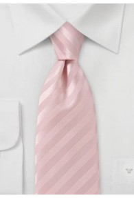 Streifen-Krawatte rosa