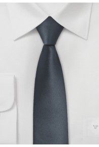 Krawatte schmal  anthrazit