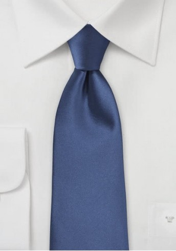 Modische Krawatte blau Kunstfaser