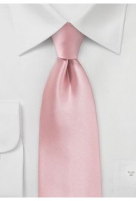Modische Krawatte rosa Kunstfaser