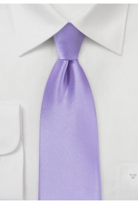 Markante Krawatte flieder Kunstfaser