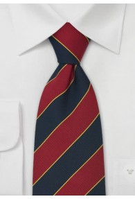 XXL-Krawatte blau rot gelb