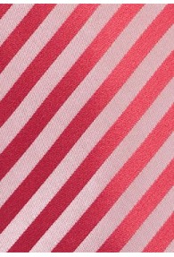 Krawatte Linien rot Ton in Ton