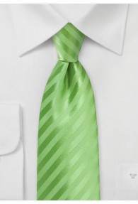 Krawatte Streifen grün abgestuft