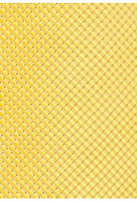 XXL-Kravatte Gitter-Oberfläche gelb