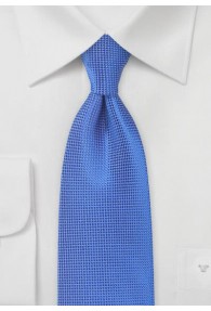 XXL-Krawatte monochrom strukturiert royal