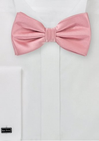 Herren-Schleife Poly-Faser rosa Herren-Schleife Poly-Faser rosa