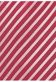 Krawatte Streifenstruktur rot