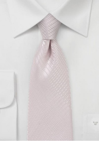Krawatte abstraktes Pattern blassrosa