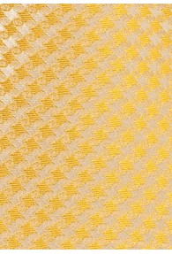 Krawatte Netz-Struktur gelb