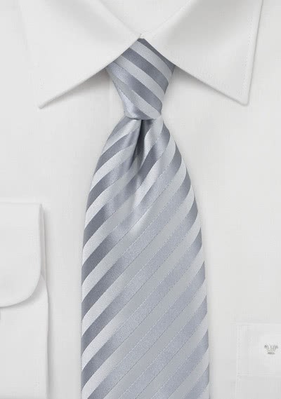 Granada Krawatte silberfarben