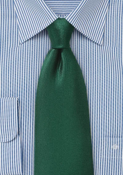 Krawatte Struktur lotrecht dunkelgrün