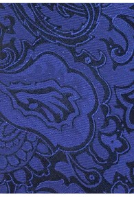 Markante Krawatte im Paisley-Look königsblau