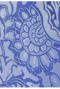 Markante Krawatte im Paisley-Look blau