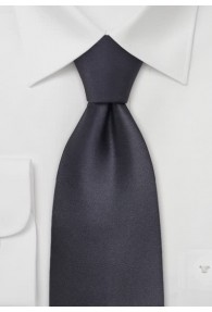 Clip-Krawatte anthrazit