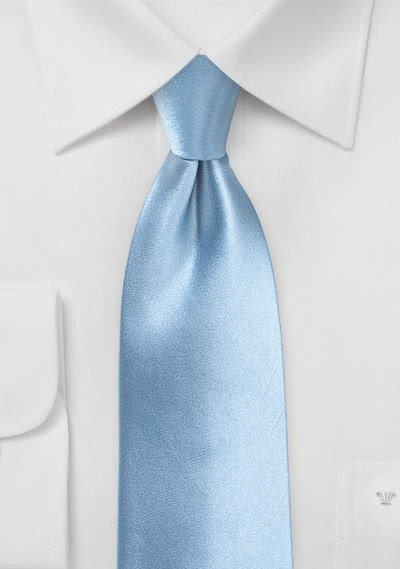 Krawatte monochrom blassblau