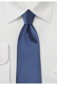 Krawatte Kinder einfarbig blau