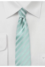 Krawatte Streifenstruktur blaugrün