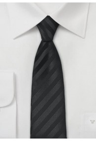 Granada Schmale Krawatte in schwarz