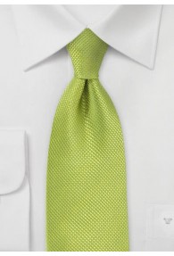 Krawatte Kinder strukturiert grün