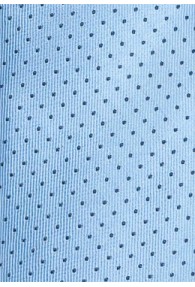 Businesskrawatte Punkt-Muster eisblau nachtblau