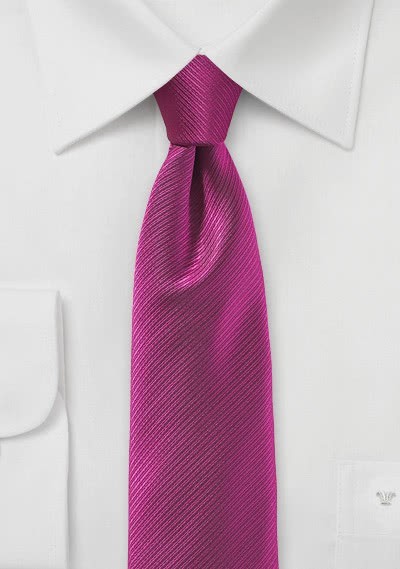 Krawatte Streifenstruktur pink