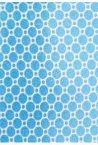 Businesskrawatte Gitter-Muster Retro himmelblau