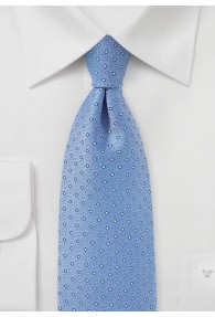 Krawatte Pünktchen hellblau