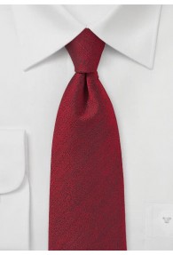 Krawatte meliert rot