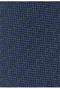 Krawatte Tweed-Look ultramarinblau