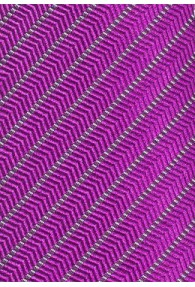 Kravatte Kreidestreifen-Design pink