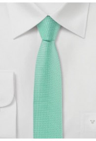 Krawatte extra schlank aqua
