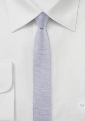 Krawatte extra schlank flieder