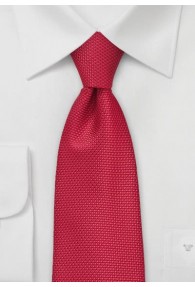 Lange Krawatte rot Struktur